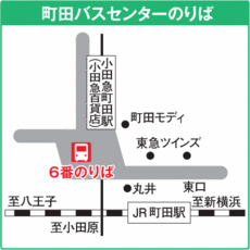 町田バスセンター6番のりば